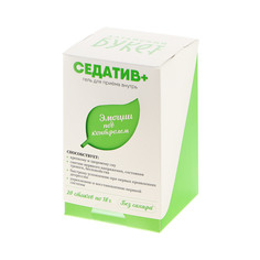Гель пищевой GoldenMix Седатив+ 20 стиков 360 г