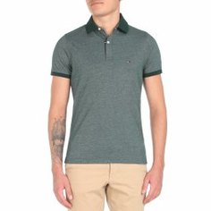 Футболка TOMMY HILFIGER MW0MW14185 темно-зеленый