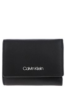 Черный кошелек с отделением для мелочи Calvin Klein Jeans