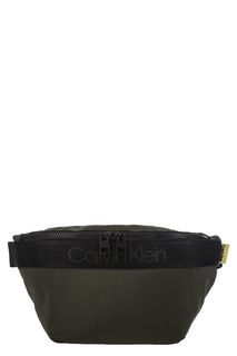 Текстильная поясная сумка на двухзамковой молнии Calvin Klein Jeans
