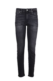 Зауженные черные джинсы с низкой посадкой CKJ 058 Calvin Klein Jeans
