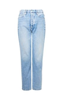 Укороченные синие джинсы с высокой талией Dad Jean Calvin Klein Jeans