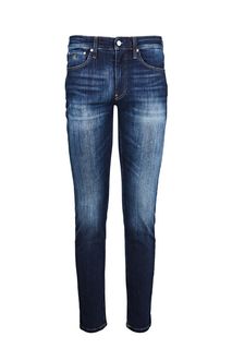 Зауженные синие джинсы с низкой посадкой CKJ 058 Calvin Klein Jeans