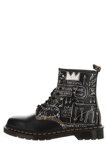 Кожаные ботинки с принтом 1460 Basquiat Dr. Martens