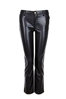 Зауженные брюки черного цвета Trussardi Jeans