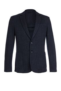 Трикотажный пиджак с накладными карманами Trussardi Jeans