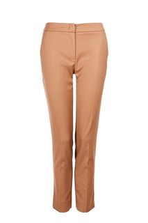 Бежевые брюки с разрезами Trussardi Jeans