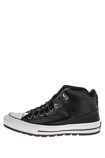 Утепленные кеды черного цвета Converse