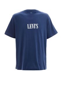 Синяя футболка с логотипом бренда Levis®