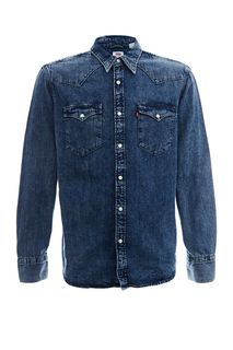 Джинсовая рубашка на кнопках с карманами Levis®