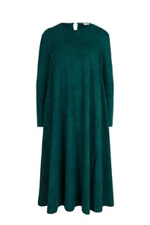 Платье зеленого цвета с расклешенной юбкой Imago