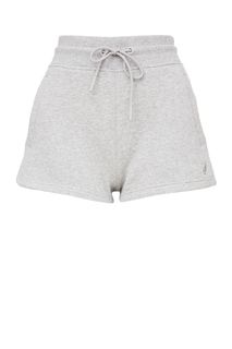 Короткие трикотажные шорты с декоративным принтом Juicy Couture