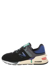 Кроссовки из текстиля и кожи на шнуровке 997S New Balance