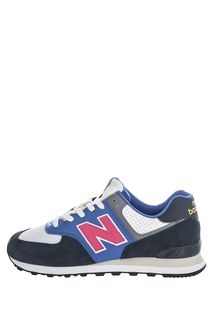 Синие кроссовки с вкладной стелькой 574 New Balance