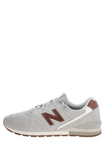 Замшевые кроссовки серого цвета 996 New Balance