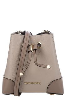 Маленькая кожаная сумка на кулиске Mercer Gallery Michael Michael Kors