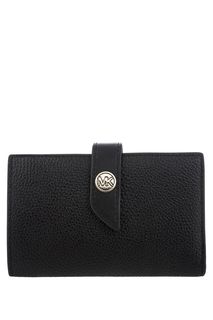 Кошелек из мягкой кожи с застежкой на кнопку МК Charm Michael Michael Kors