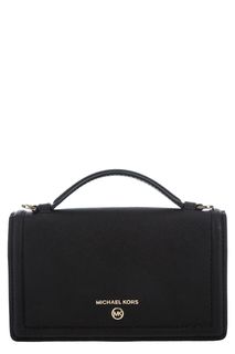 Сумка-кошелек из сафьяновой кожи Jet Set Charm Michael Michael Kors