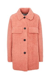Розовое пальто на пуговицах B.Young