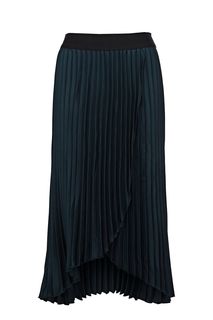 Плиссированная юбка асимметричного кроя B.Young