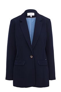 Пиджак синего цвета на пуговице B.Young