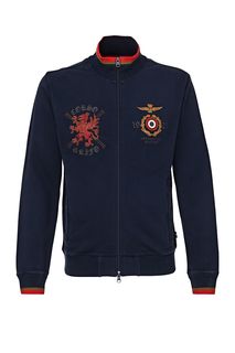 Хлопковая толстовка с вышивкой Aeronautica Militare