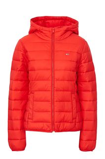 Куртка красного цвета с капюшоном Tommy Jeans