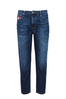 Синие джинсы с заломами Dad Jean Tommy Jeans