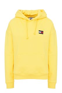 Хлопковая толстовка оверсайз с капюшоном Tommy Jeans