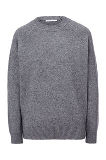 Серый джемпер с круглым вырезом Zarina