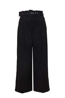 Укороченный брюки с ремнем Zarina