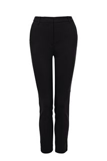 Брюки из вискозы черного цвета Zarina