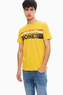 Хлопковая футболка с короткими рукавами Jack & Jones