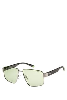Солнцезащитные очки с зелеными линзами Polaroid