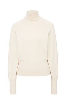 Водолазка бежевого цвета из трикотажа Befree