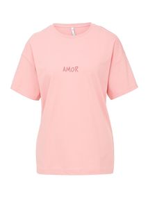 Хлопковая футболка с короткими рукавами Befree