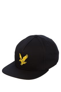 Хлопковая бейсболка с декоративной нашивкой Lyle & Scott