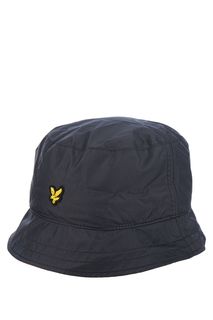 Панама синего цвета с декоративной нашивкой Lyle & Scott