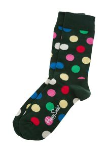 Хлопковые носки в горошек Happy Socks