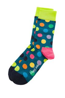 Хлопковые носки в горошек Happy Socks