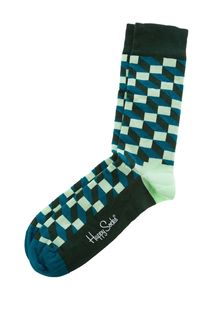 Носки из хлопка с геометрическим принтом Happy Socks
