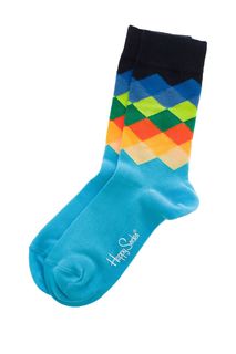 Разноцветные носки из хлопка Happy Socks