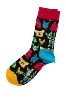 Разноцветные носки из хлопка Happy Socks