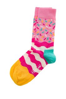 Разноцветные носки из хлопка Happy Socks