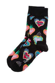 Разноцветные носки из хлопка Happy Socks