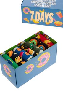 Комплект из семи пар хлопковых носков Happy Socks