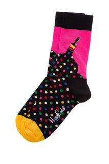Хлопковые носки в горошек Happy Socks