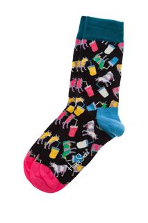 Разноцветные носки из хлопка Happy Socks