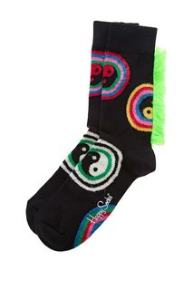 Носки из хлопка с блестящей нитью и бахромой Happy Socks