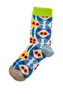 Разноцветные носки из хлопка Happy Socks